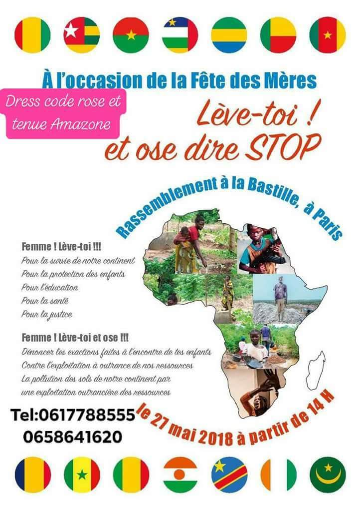 #LaFemmeAfricaineEstMeurtrie rendons hommage à toutes celles qui subissent une injustice ou qui ont perdu leurs proches.
<a href="/ELagoke/">Elise Lagoke</a> <a href="/alatano68/">Sandra Des</a> <a href="/la_stephio/">Stephane Zeng</a> <a href="/gabon_marcella/">Laura MarceauFree</a> <a href="/FranckJocktane/">Franck Jocktane</a> <a href="/bertrandmekamem/">mekame mba judes</a> <a href="/laurylndong/">Laurence Ndong</a> <a href="/MagEgomaigue/">Mag Egomaïgué</a> <a href="/celinedion/">Celine Dion</a> <a href="/BrigitteMacrone/">Brigitte Macrone</a> <a href="/StenOlivier/">BRAHIME Sten</a> <a href="/EllaLili/">G V M</a>