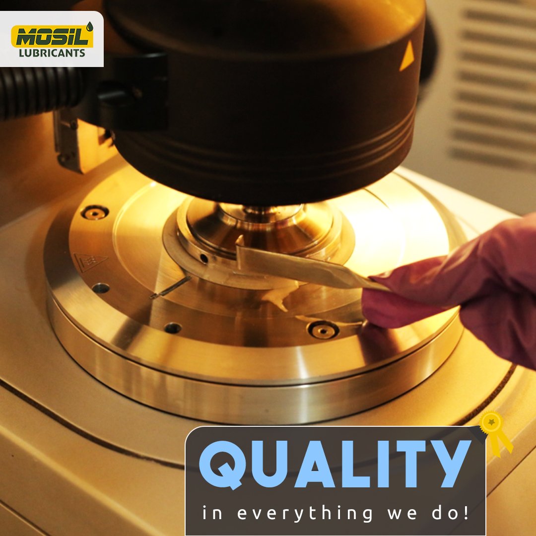 mosillubricants's tweet photo. #Mosil has a well-documented #QualityAssurance program that puts everything under a scanner. Every batch of raw materials that go into our formulations is further re-tested to the strictest of the available international standards & the norms to deliver consistent user experience https://t.co/tPAVgTphqe