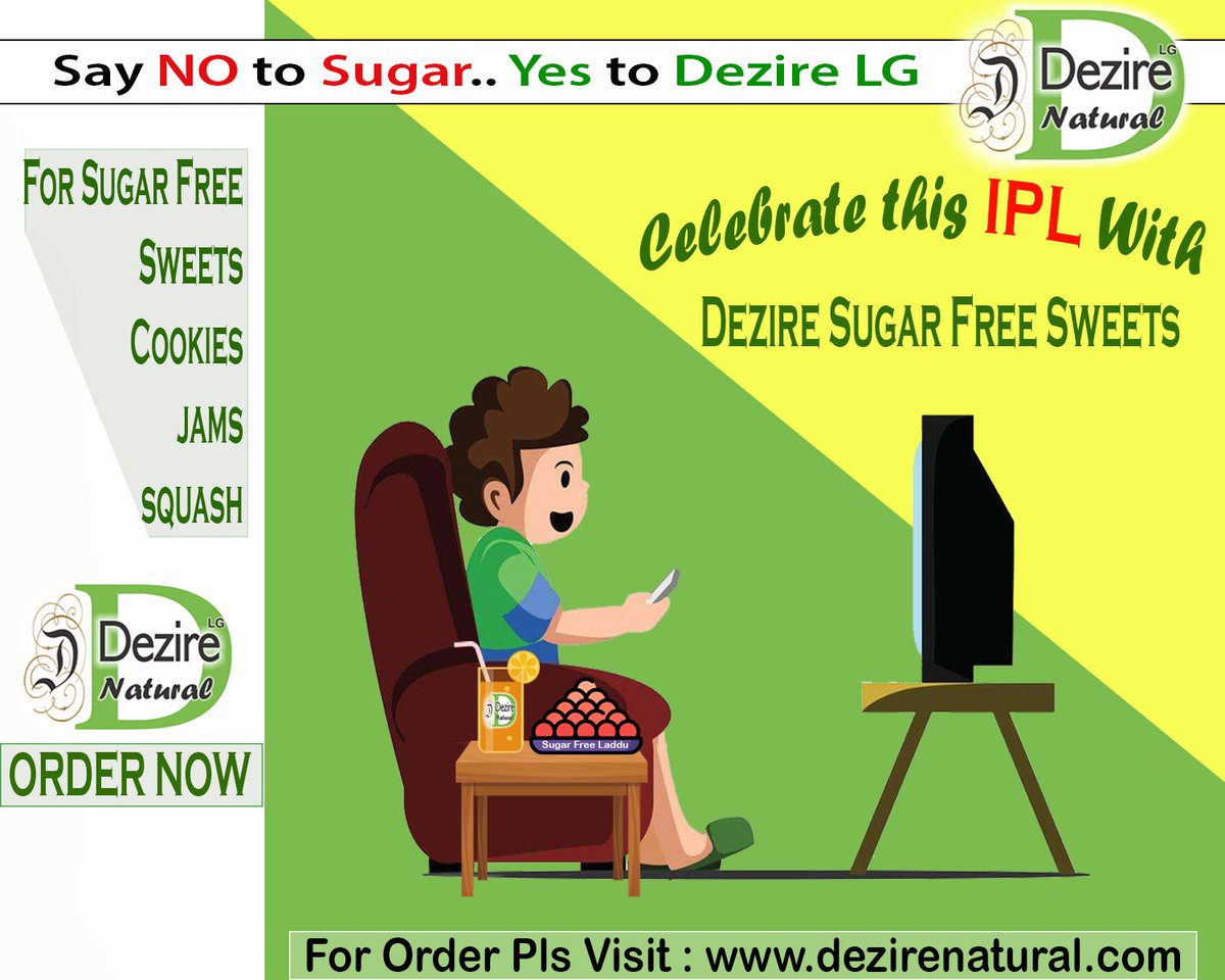 dezirenatural's tweet photo. Get Sugar Free Sweets At Your Door Step.
Enjoy IPL....!
Order Online : https://t.co/PZWGKKTGka
#IPLsnacks #EnjoyIPL #BeattheHeat #IPL #HomeDelivery #SugarFreeLemonSquash #LemonSquash #DiabeticsFree #Staycool https://t.co/LkA3AvcPTT