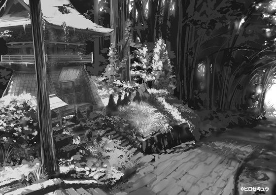 背景描き方 背景描き方
