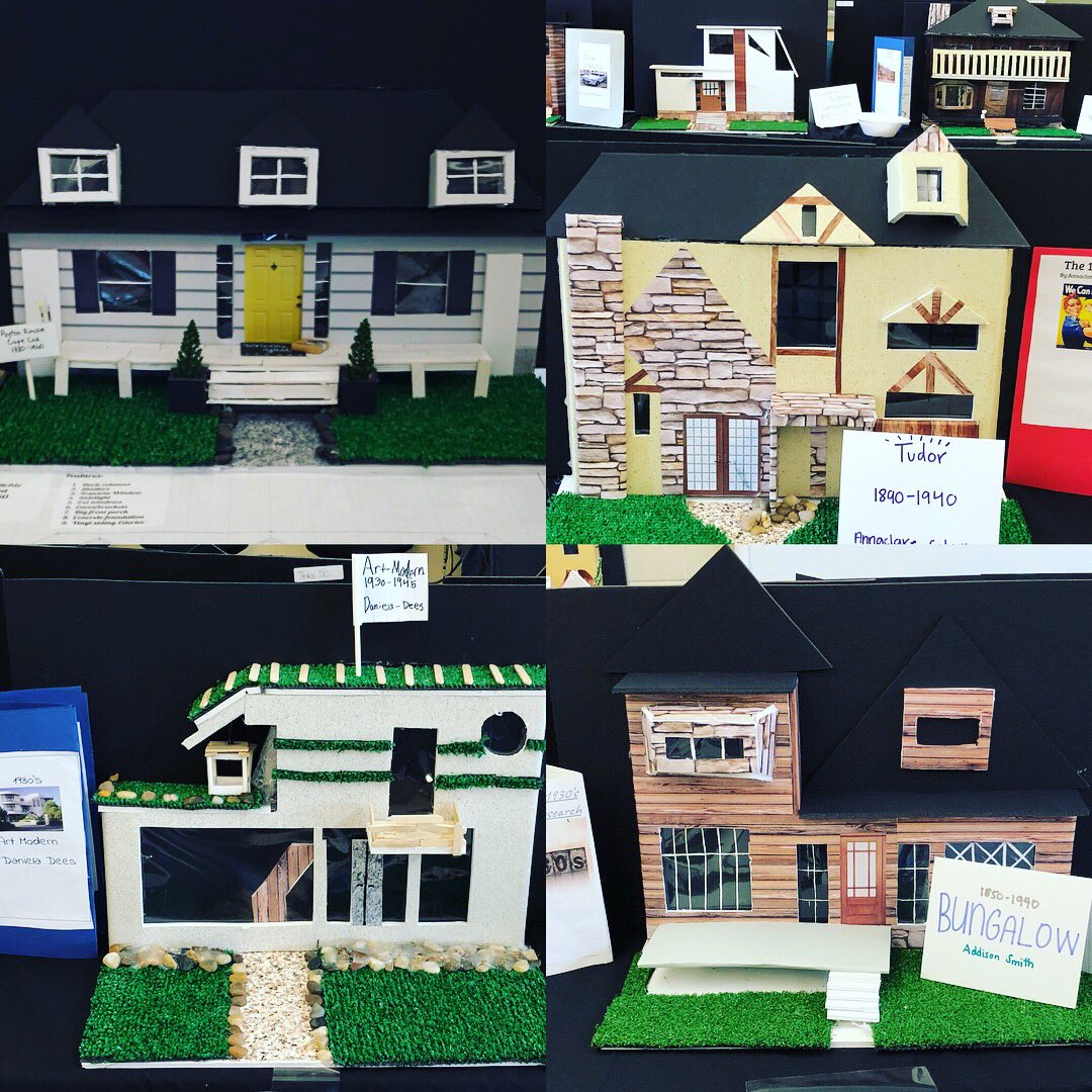 jean_abandjsmom's tweet photo. MGE Home Show. So proud of my 5th grade EAGLE students. Bittersweet ending to the school year. #weRcrew @MGES510 #architecturerocks #perseverance #craftsmanship #measuretwicecutonce✂️ #Lex1learns https://t.co/3JIlahykR8