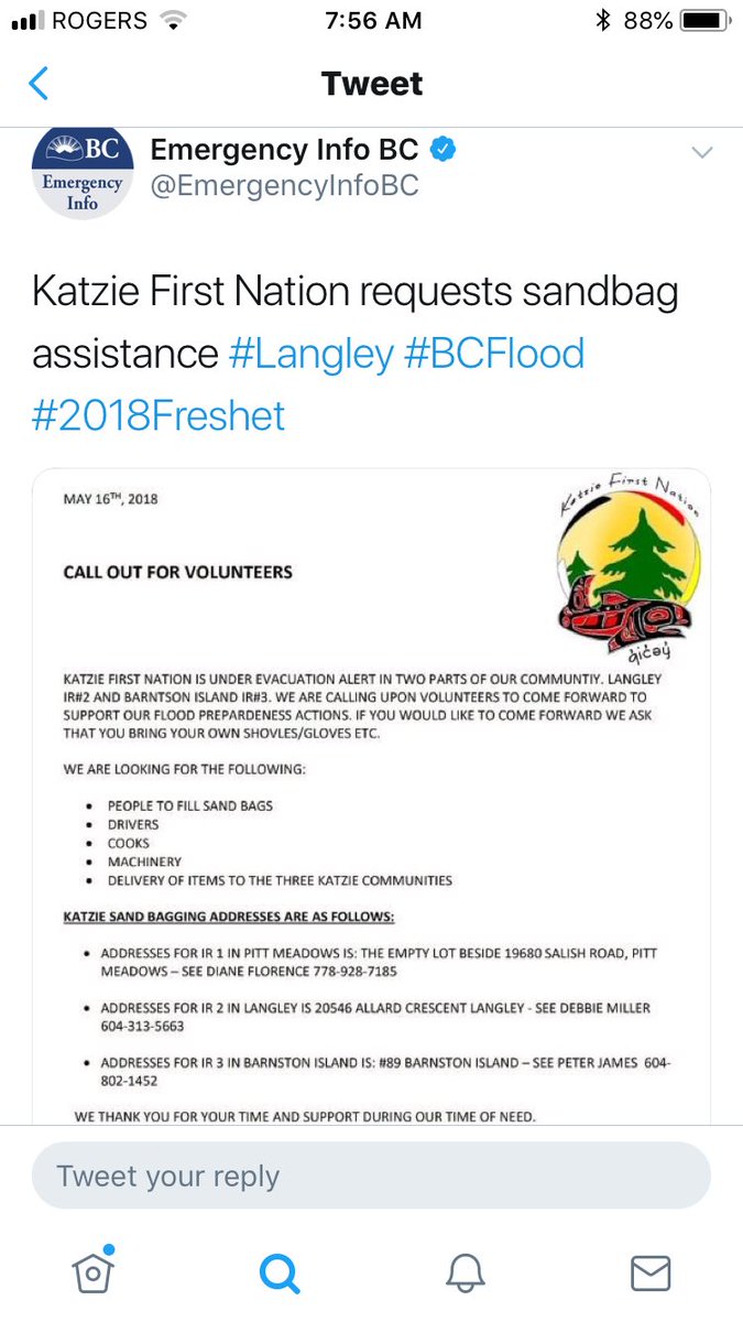 Dannyjnagtegaal's tweet photo. Super proud of our grade 6 and 7 students who answered this call last week and went to help fill sand bags. #realwork #realneed #realaudience https://t.co/LSDqoSCoNB