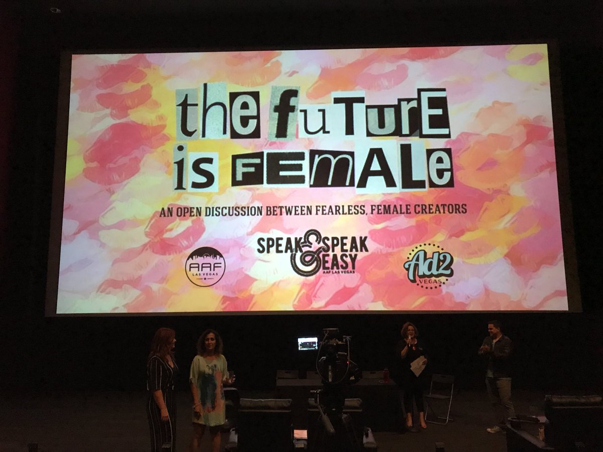 The set up! Are you here just yet? #FutureIsFemale