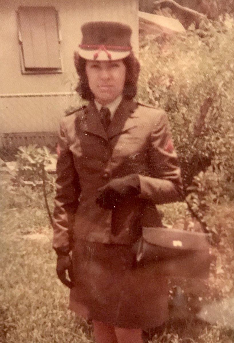 TonyCBerger's tweet photo. #hatsoff4heroes because of soldiers like my Mom who is the strongest person I know! #Marines 🇺🇸 @TMobile https://t.co/bDZapXg8Us