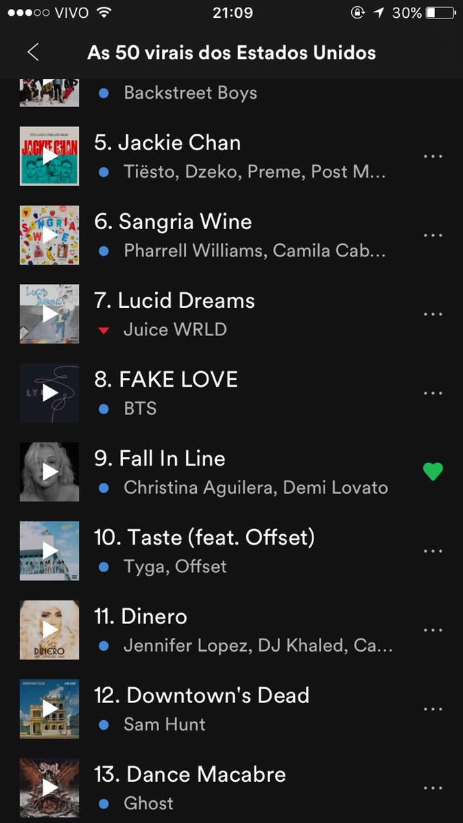 CAguileraBR's tweet photo. #FallInLine está presente nas playlists de músicas virais do @Spotify em: Mundo, Brasil, Estados Unidos e Reino Unido.  🔥🔥
#BuyFallInLineOnItunes https://t.co/PoaS29IJQu