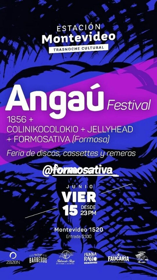 formosativa's tweet photo. Volvemos para #Rosario viernes 15 de junio, #ANGAÚFESTIVAL https://t.co/1aeaY4xX7K