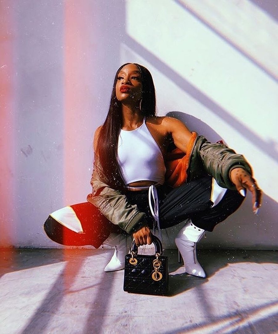 MissguidedAUS's tweet photo. Showin’ up and glowin’ up ✨ @dennayafamous in the #MADISONBEERxMISSGUIDED joggers. Shop them here: https://t.co/eoQSX3l3mK #babesofmissguided https://t.co/XZxJrLxzwe
