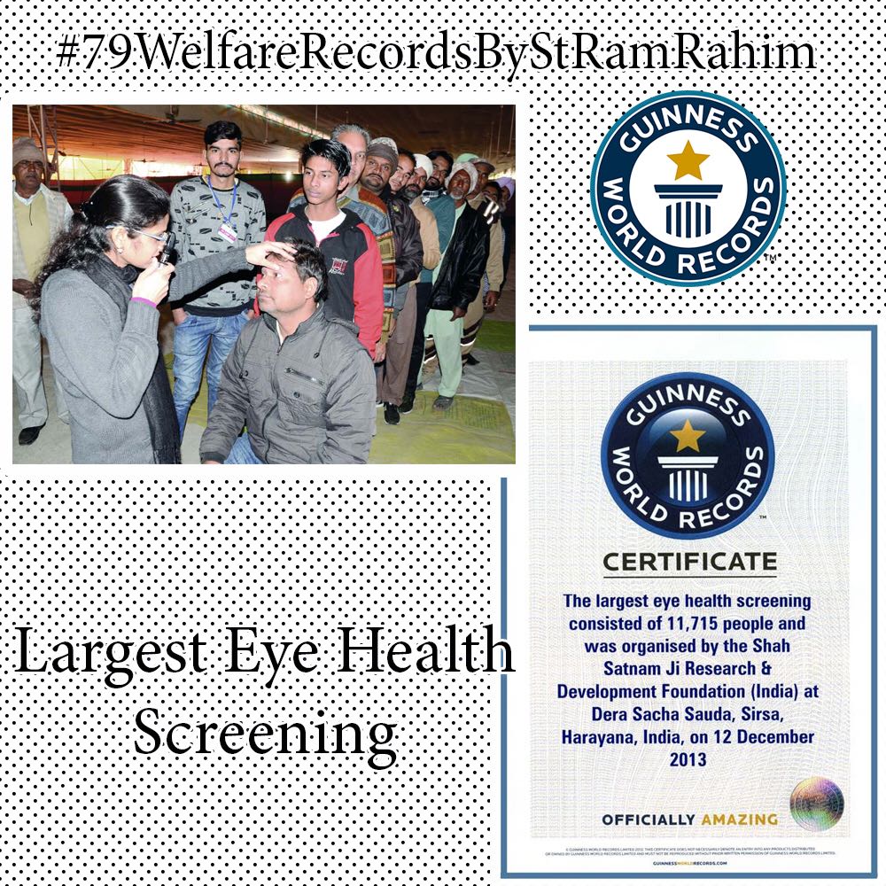 TheWelfareWork's tweet photo. #GuinnessWorldRecordsByStRamRahim https://t.co/E3unj9XoE9