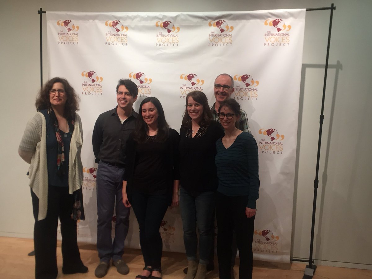 QcChicago's tweet photo. Great evening tonight @InstCervantes for @mishka_lavigne 📜“Haven” presented as part of #InternationalVoicesProject @MRIF_Quebec #IVP2018 🌎 https://t.co/QnKZwcisD0