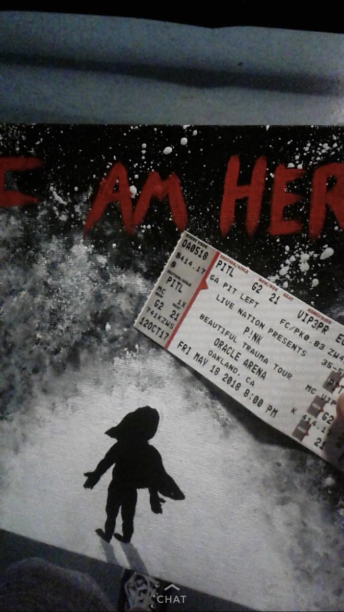 ShreadNet's tweet photo. Pink can you confirm you got my friends painting? I know you loved it but you handed it off to someone and I wasn’t sure if it was given to like a stagehand or just someone else enjoying the concert. Kinda freaking out😢 https://t.co/OUMdXmfylO