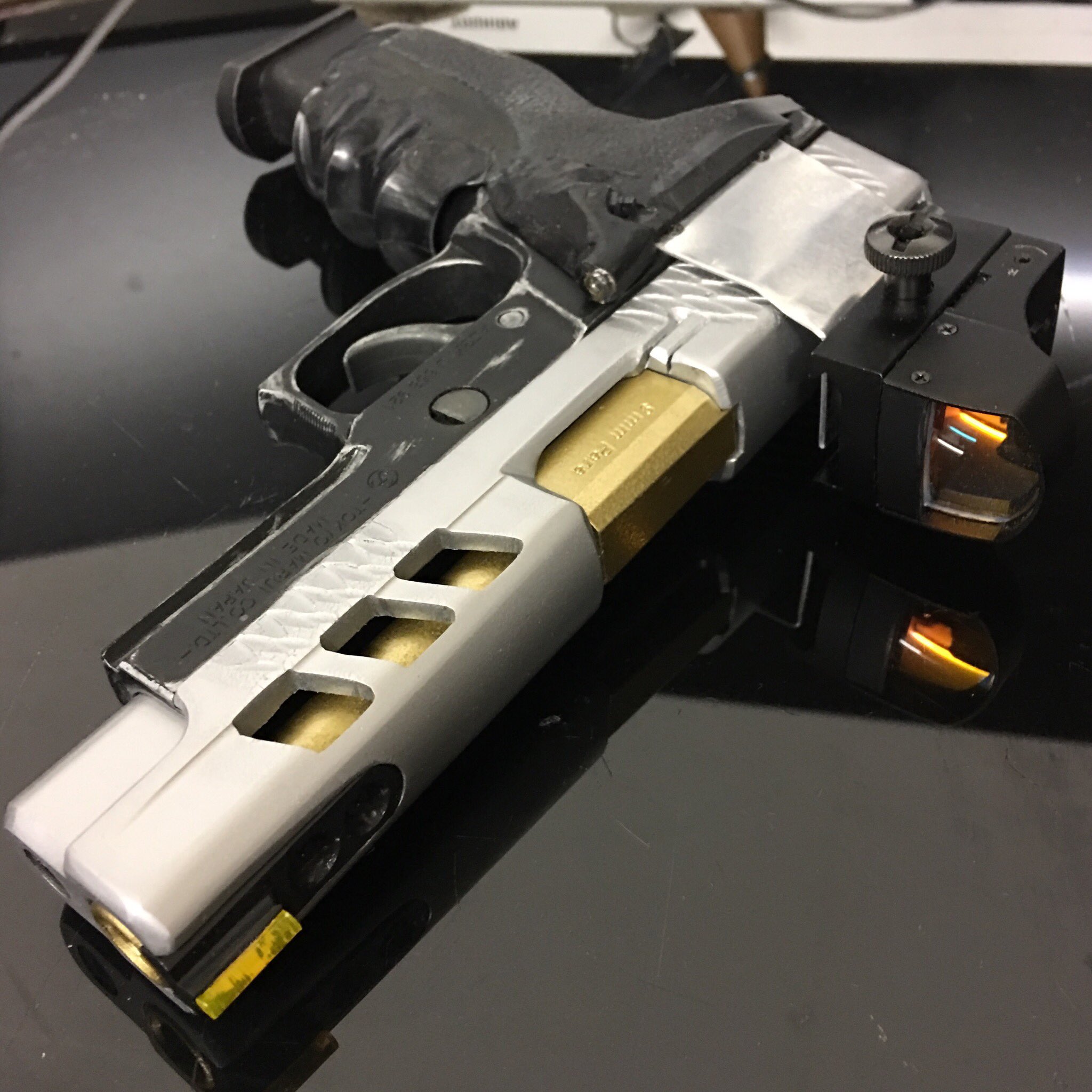 P226E2/サプレッサーカスタム 東京マルイ P226E2にサプレッサーを着けてみた!! | おのまとぺの