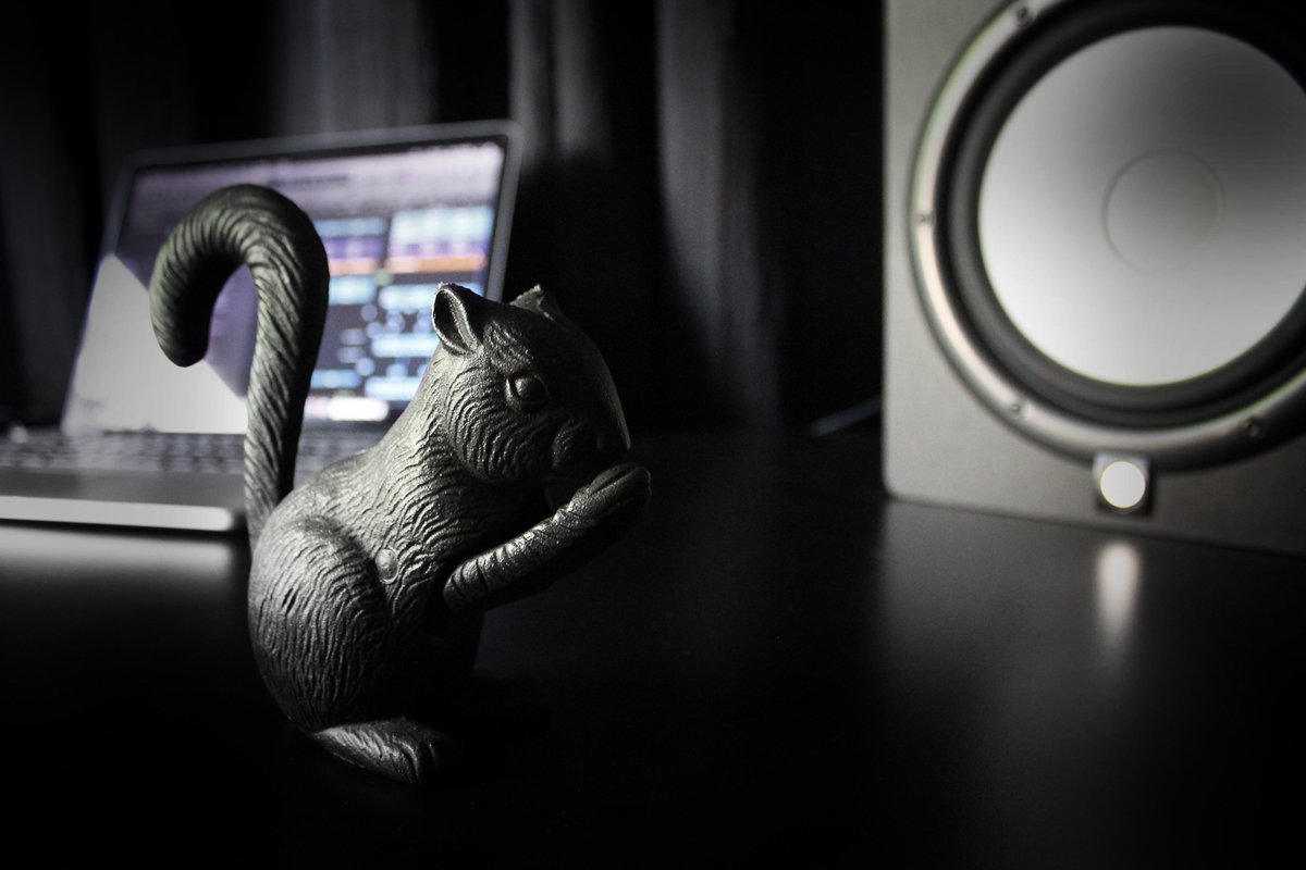 One of my favorite things. #black #squirrel #nut #cracker