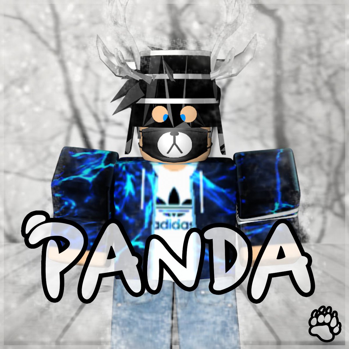 ScaredWalker's tweet photo. Just finished making this group icon for Panda ™ (my roblox group) https://t.co/lUZMpvCbAO