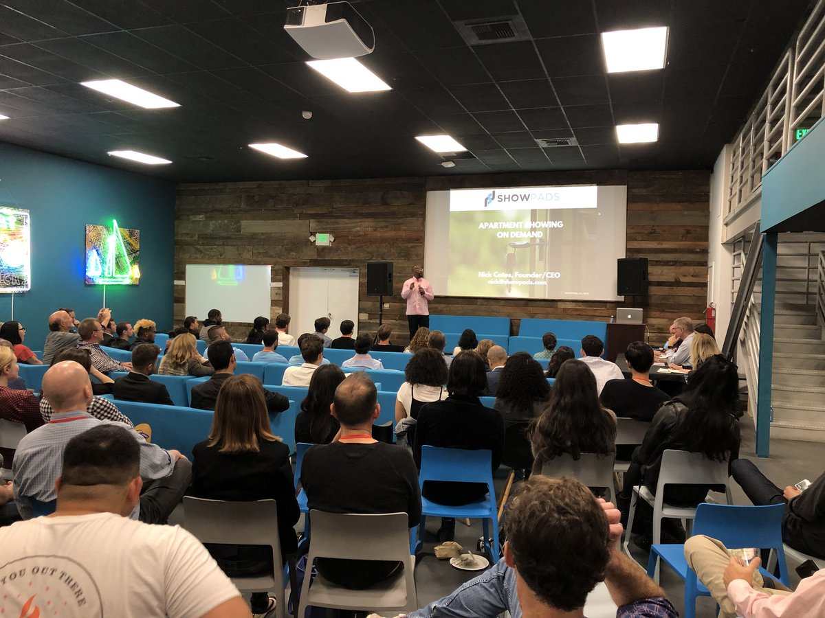 FoundersBoostLA's tweet photo. @showpads is a vacancy showing service that uses crowd-sourcing to let renters book in-person viewing appointments that suit THEIR schedules. #preaccelerator #boostla #startupboost https://t.co/glwl1YTl6T