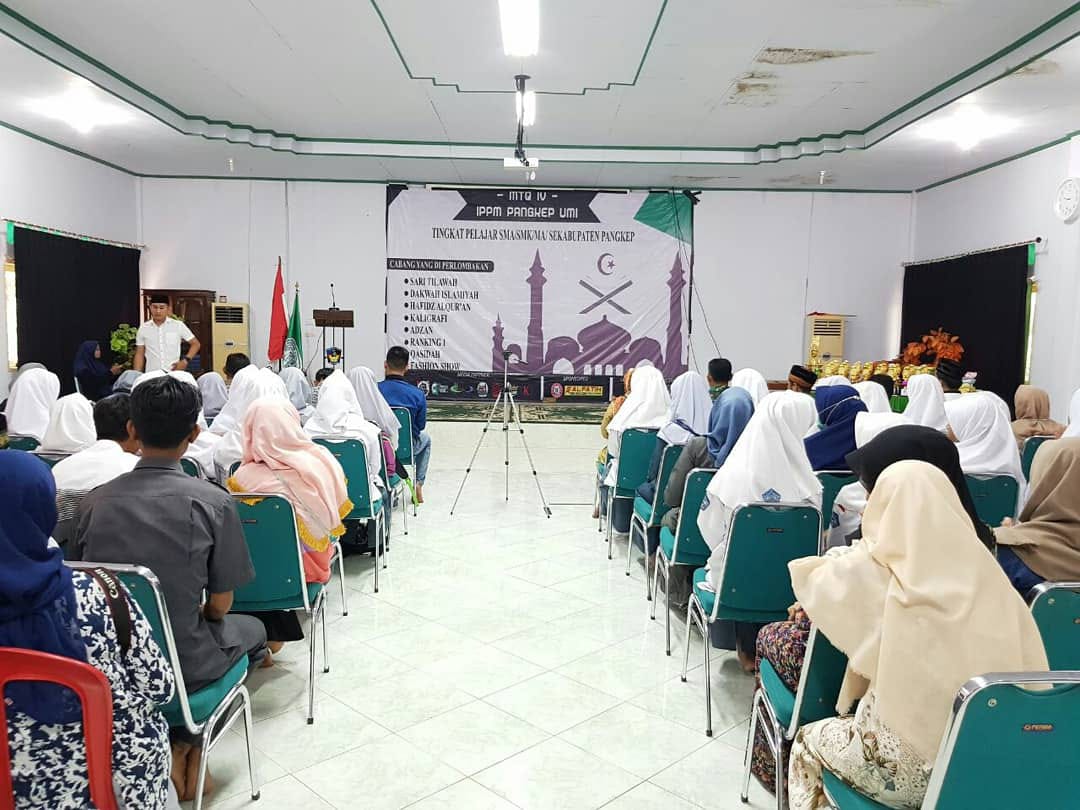 MTQ 4 IPPM Pangkep UMI Tingkat Pelajar SMA/SMK/MA di Pesantren Darul Mukhlisin Padang Lampe, Pangkep berlangsung meriah... <a href="/tribuntimur/">Tribun Timur</a> <a href="/Daeng_Info/">Daeng Info</a> @Berita_Pangkep @kampus_umi <a href="/kampungpangkep/">kampung pangkep</a> <a href="/SupirPete2/">Supet</a>