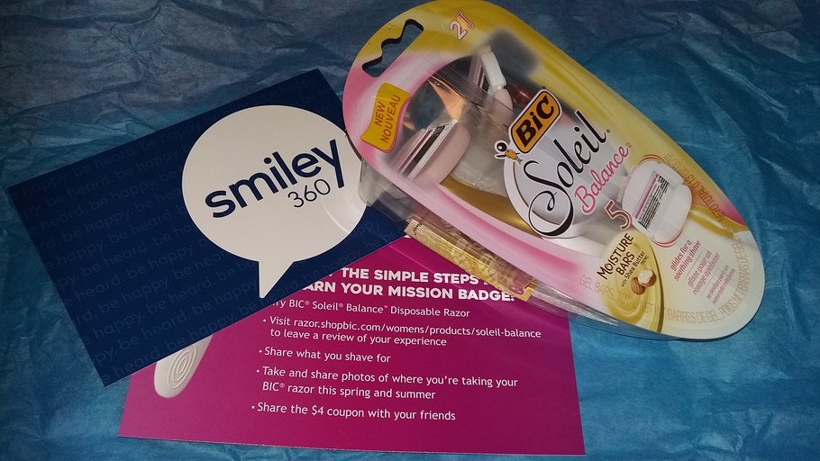 MarbrissaA's tweet photo. Feel like the best version of you with #BICSoleil Balance Disposable Razors! https://t.co/ncaF8P79UO #ad https://t.co/BS9jqPrGNm