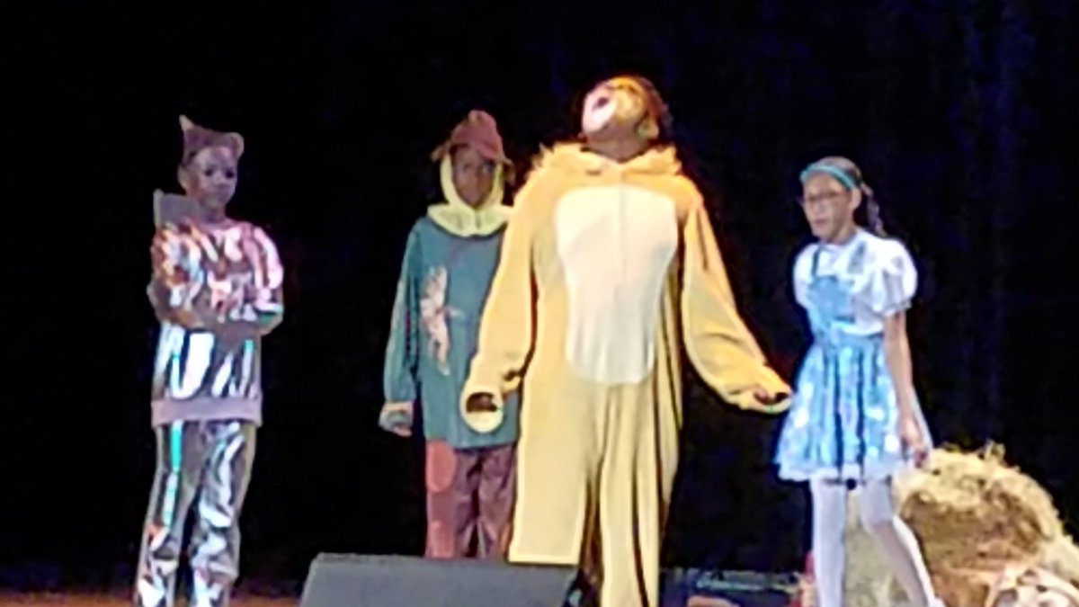 nursejwalker's tweet photo. Scenes from The Wiz presented by  @wrefama https://t.co/4XjCZ5pT1R