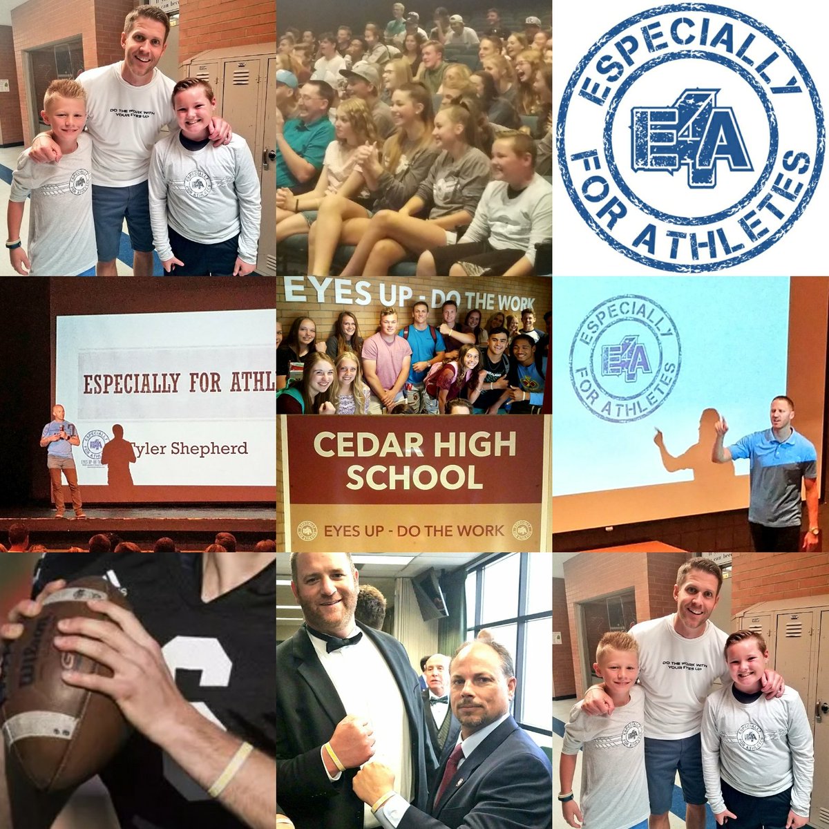 E4Afamily's tweet photo. This school year has been a great!! So much more work to do, but a lot of good that was done because of thousands of kids and adults who had their Eyes Up and were willing to Do the Work. 
#EyesupDothework https://t.co/PtJe2JNTB7