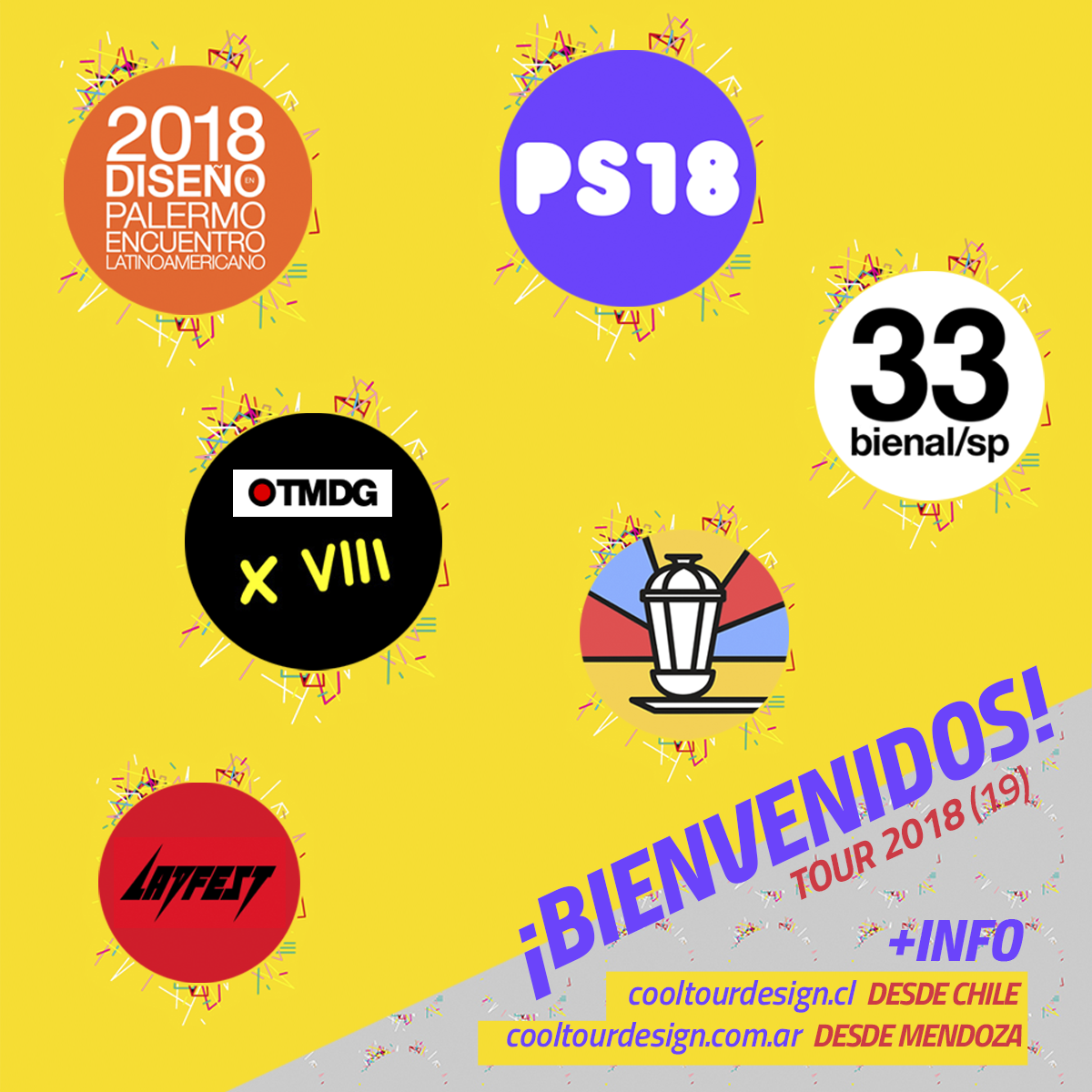 CoolTourDesign's tweet image. 😍¡Habemus #TOUR2018(19) CONFIRMADO!👏🎉
¡Planifica tu año desde CHILE, MENDOZA y PERÚ que no se les pase! 😋 
🚌✈😘❤ ⒸⓄⓄⓁⓉⓄⓊⓇ❷⓿❶❽ 🌊😎☀🌴😍
• • • • • • • • •
+ CL cooltourdesign.cl
+ ARG cooltourdesign.com.ar 
+ PE fb.com/cooltourdesign…