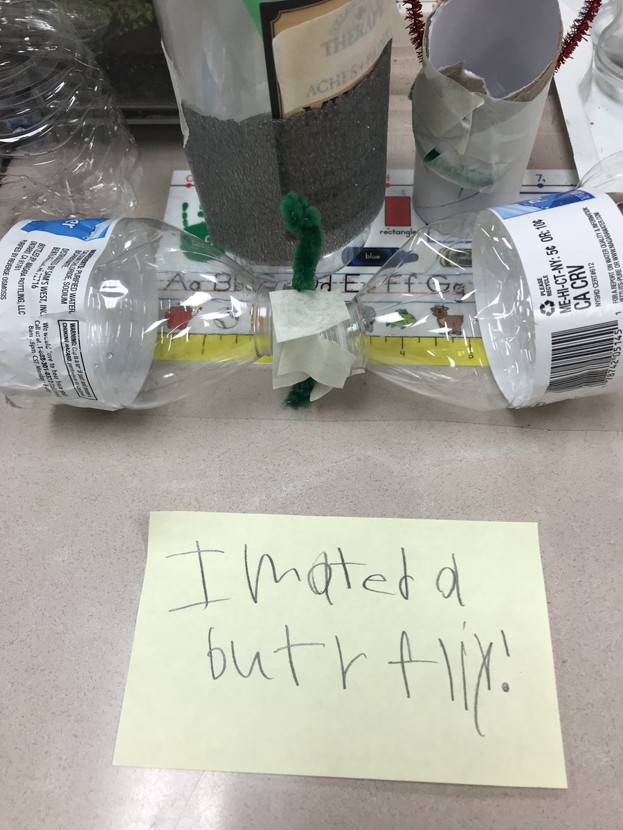 lisalongteach's tweet photo. Creative thinking in 1st grade @DCES making “Galimoto-like” toys! https://t.co/Q1IQx0dAO7