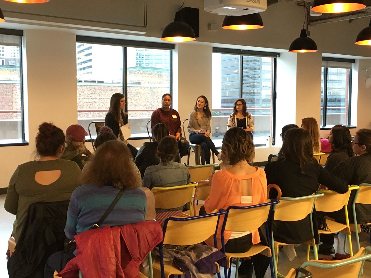 Thank you to everyone who joined us for our Ladies Who Launch event at @WeWorkBOS. And a special thank you to our panelists and our sponsor, <a href="/ZencareCo/">Zencare</a> 👏🏼👏🏽👏
