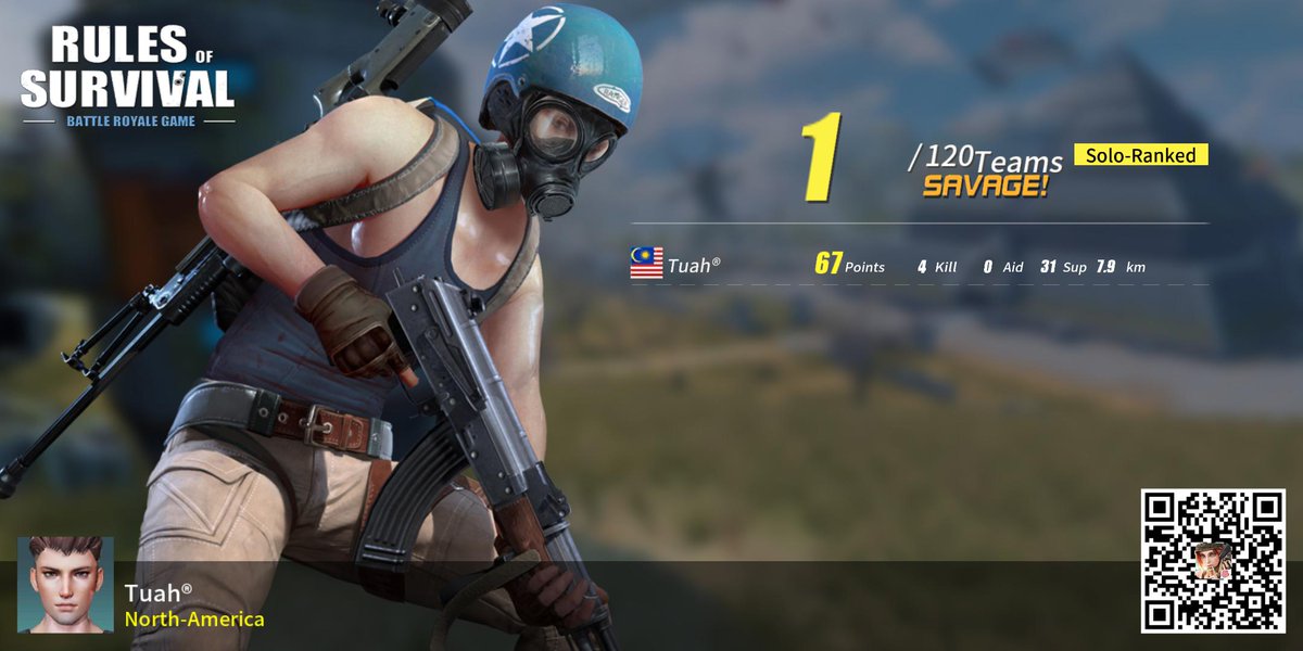 dez_rock's tweet photo. #RulesofSurvival https://t.co/QnoI0s12Dk