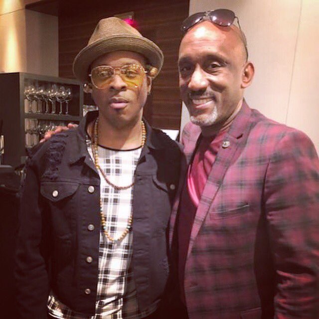 What a pleasure to link up with <a href="/StokleyOfficial/">Stokley</a> whom blazed the vocals 🎤on “All I Need Is Love.” 👊🏾 #IntoTheBlue #TimBowman #AllINeedIsLove #Stokley