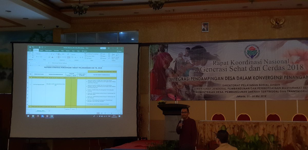 Presentasi provinsi terkait strategi capaian indikator GSC 2018