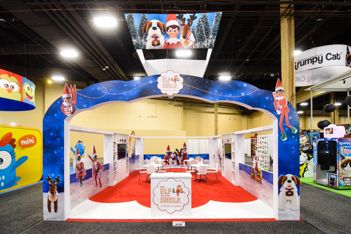 PremiumLabor's tweet photo. BREAKING NEWS: We found the @elfontheshelf in May! 🤶🎅Check him out for yourself at the @licensingexpo show booth #K236 happening now at @MandalayBay. Contact us for exceptional #labor on your next #Tradeshow! Just ask #ElfOnTheShelf. #LicensingExpo #Licensing #Convention https://t.co/XlY46WGQhd