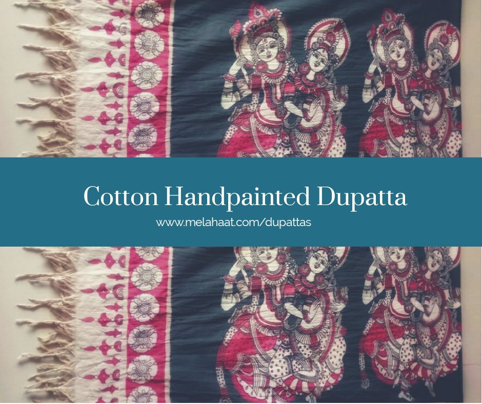 mela_haat's tweet photo. Melahaat brings you Mangalagiri handloom cotton painted with natural Colors. Shop with us and contribute one step towards #WomenEmpowerment
#handmade #handlooms #causeshopping #bywomen #ngo #charity #selfhelpgroup #handpainted #womenartisans #dupatta
https://t.co/yePhnC7v8y https://t.co/cJ6uCWOVhW