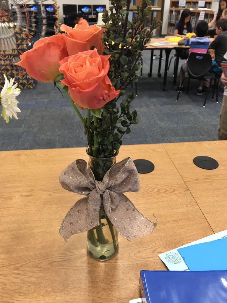 ReadingWithBird's tweet photo. A little late but I wanted to show off some of the love I got during #TeacherAppreciationWeek! I have the BEST students! @bvschools @bvlibraries #oteconnect https://t.co/HhCFoBHghS