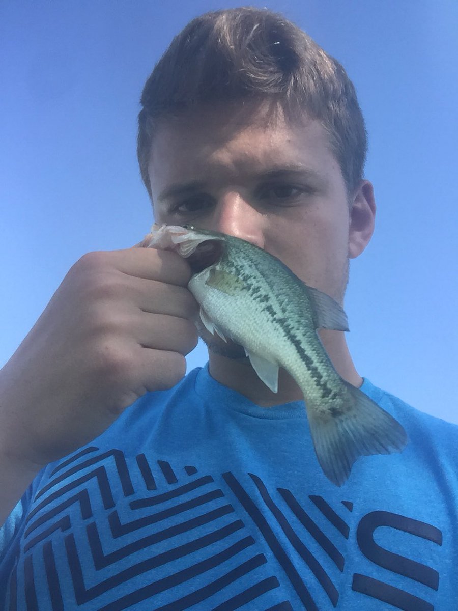 patrick_wicks's tweet photo. Who’s tryna plan some fishing trips this summer? #hogsonly https://t.co/cUrB1VUg8L