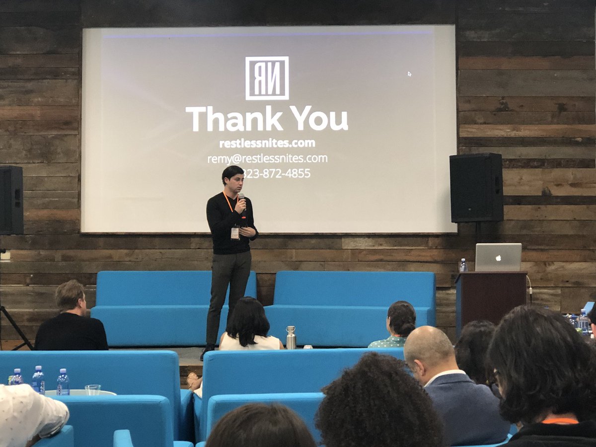 FoundersBoostLA's tweet photo. @restlessnites provides smart ticketing & guest management technology for modern, cool events, and a curated discovery platform for an engaged community of event-goers. #preaccelerator #boostla #startupboost @startupboosthq https://t.co/cFWZL6130K
