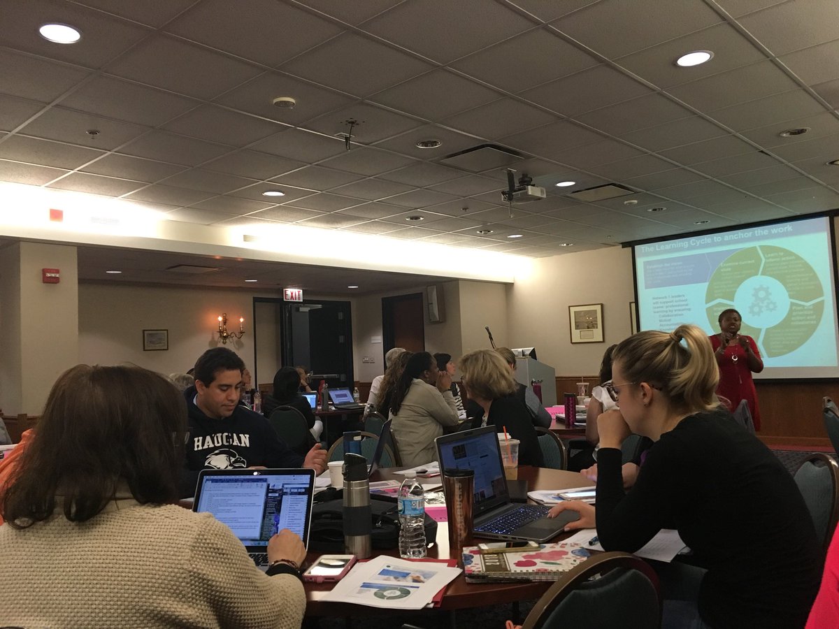 #LearningForward with Network 1 Leaders and Learners