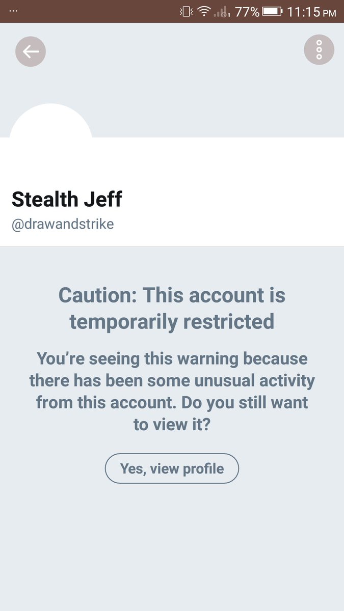 Rimer_Chris's tweet image. What BS! Free @drawandstrike #shadowban #overthetarget