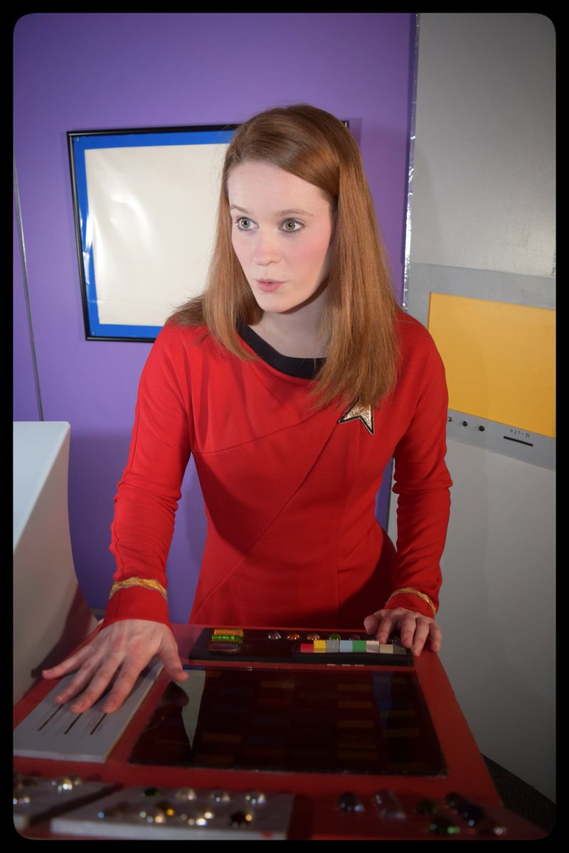 StarburstCos's tweet photo. Uh-oh! That wasn't supposed to happen like that... ๐ฎ That's what you get for letting a newb control the transporter. ๐
Live long and cosplay! ๐๐๐๐ #cosplay #cosplaylife #cosplayer #cosplayprogress #winning #cosfamous #amifamousyet #girlswhocosplay #startrek #RIPredshirt https://t.co/K9FBQqMoCO