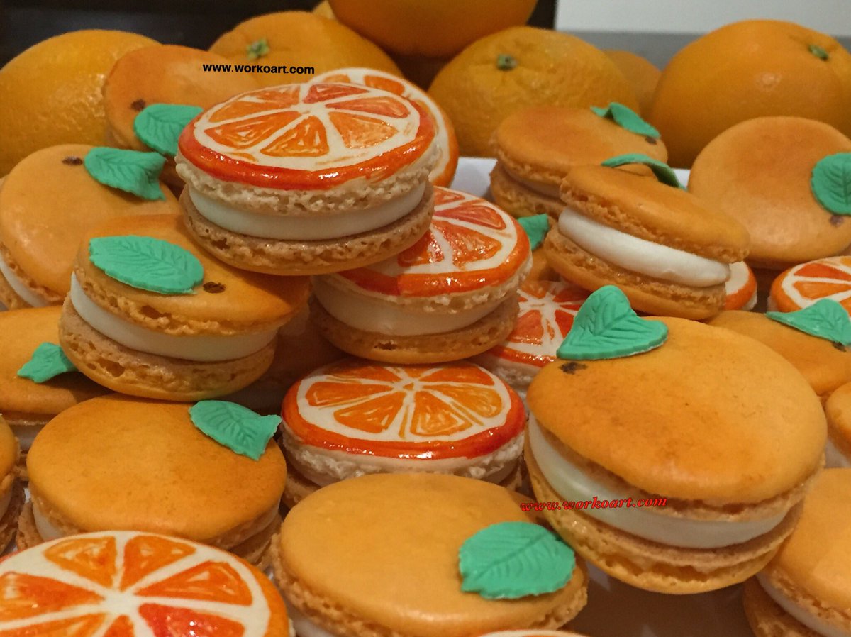Work_o_Art's tweet photo. Two Words ....#Oranges #Macaroons https://t.co/V5OI9YLjWn