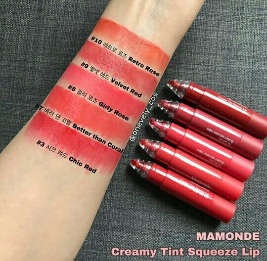 halloxkr_store's tweet photo. 🌻พร้อมส่ง #Mamonde Creamy tint Squeeze lip ❤ เบอร์ 08,09
🐋ราคา 320฿
🚚ค่าจัดส่ง 30/50

#พร้อมส่ง
#คสอเกาหลี #เครื่องสําอางเกาหลี #ชี้เป้าโปรถูก https://t.co/rF5W1WET52