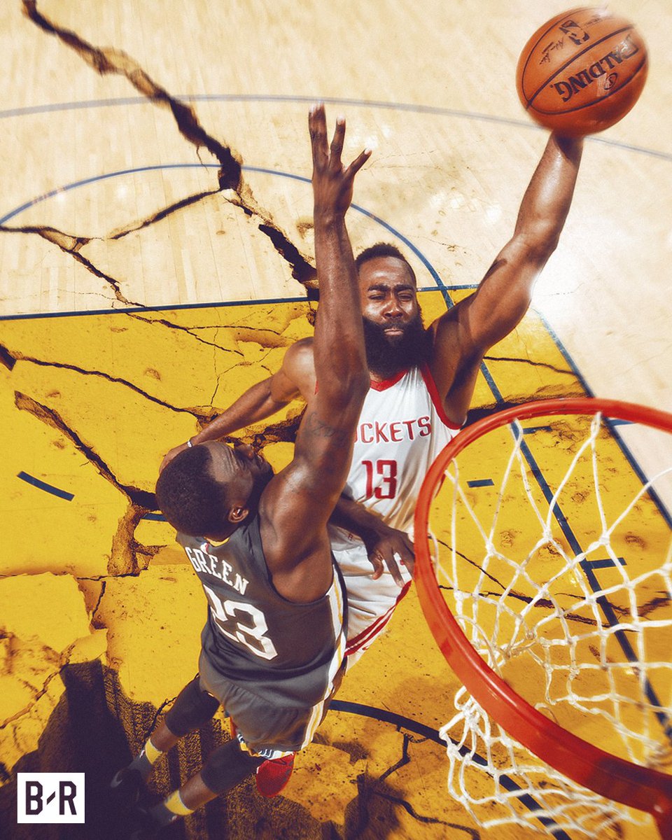 BleacherReport's tweet photo. Rockets ruin the Warriors home court and tie the series! https://t.co/dFCqtvtI1P