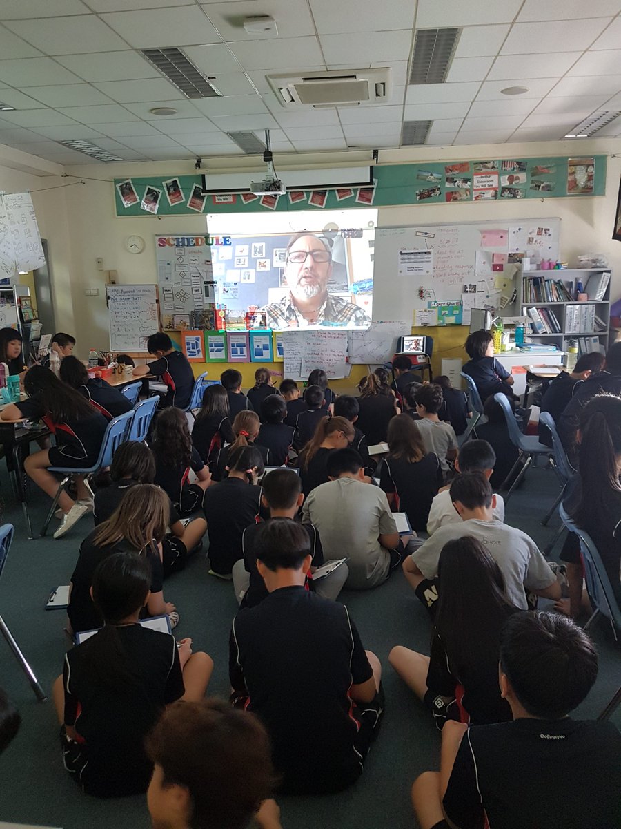 VintnerAngela's tweet photo. Guest speaker Peter Parker helps Ss get a better understanding of our central idea and the risks, challenges and opportunities of migration. #AISGZ #4VCoolStuff201718 #PYP https://t.co/9rL6cXsBrN