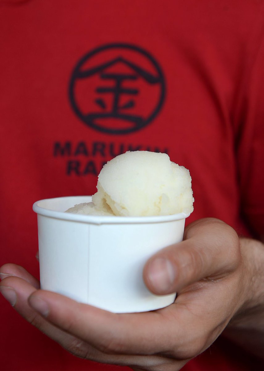 KinboshiRamen's tweet photo. We’ve added a new ice cream to our menu! In addition to our Roasted Black Sesame and Green Tea flavors, Chef Mayumi has developed a Vegan Pear Sorbet. 

Paired with our cold Hiyashi ramen, it’s the perfect way to welcome the summer. 

Available only at our Ankeny location. 💖 https://t.co/7DEWD2Kgpu
