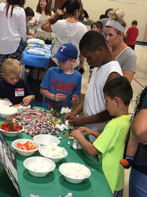 JCTElementary's tweet photo. 2nd Annual Mom and Son Gym Jam! Thanks to our moms for bringing the best “suns” in the universe to JCT tonight! Big thanks to our teachers for hosting the fun activities! #JCTChallengeAccepted https://t.co/jY2Oj0UtxB