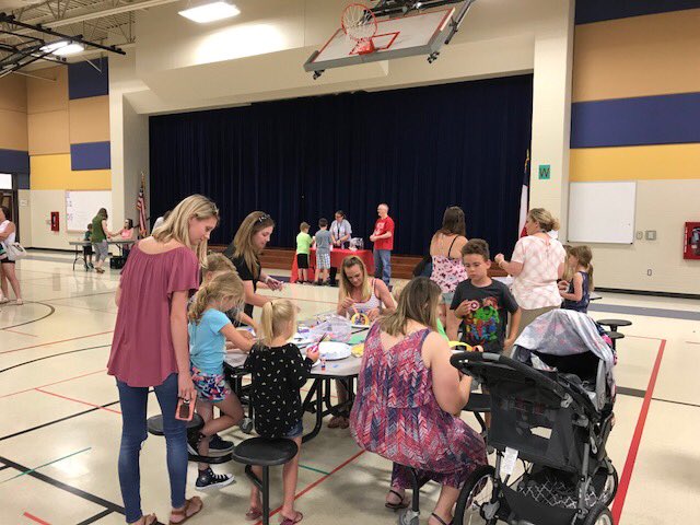JCTElementary's tweet photo. 2nd Annual Mom and Son Gym Jam! Thanks to our moms for bringing the best “suns” in the universe to JCT tonight! Big thanks to our teachers for hosting the fun activities! #JCTChallengeAccepted https://t.co/jY2Oj0UtxB