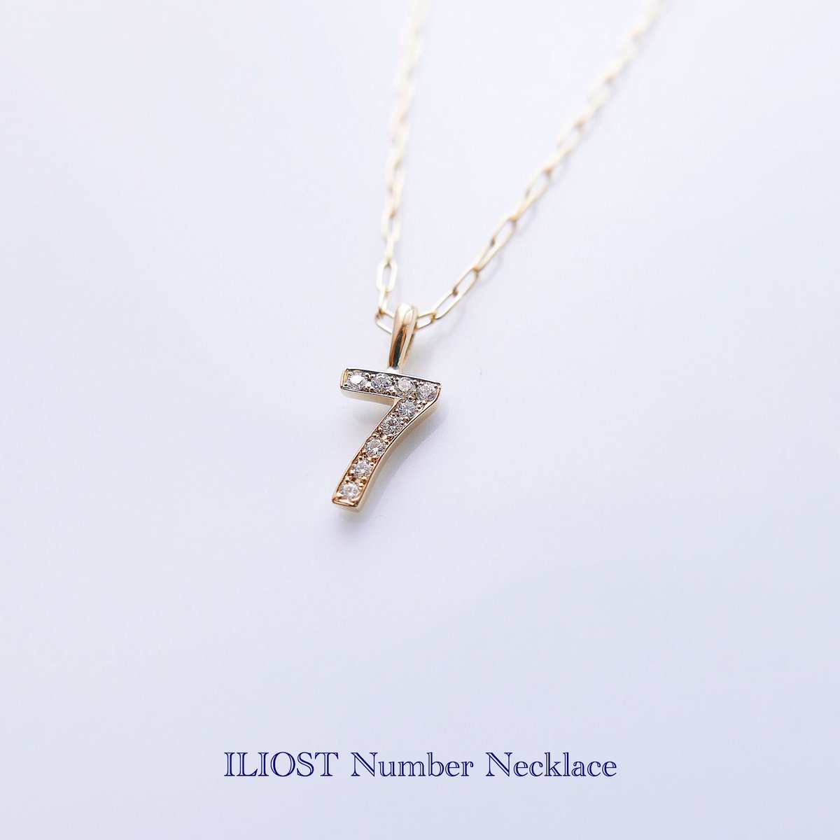 jewelry #necklace #diamond #seven #gold 