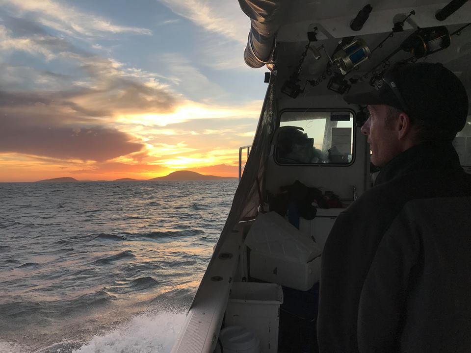Heading back to land after great White Shark Testing off Esperance (WESTERN AUSTRALIA), REPLA continuing its ONGOING RESEARCH to co-exist with Sharks.