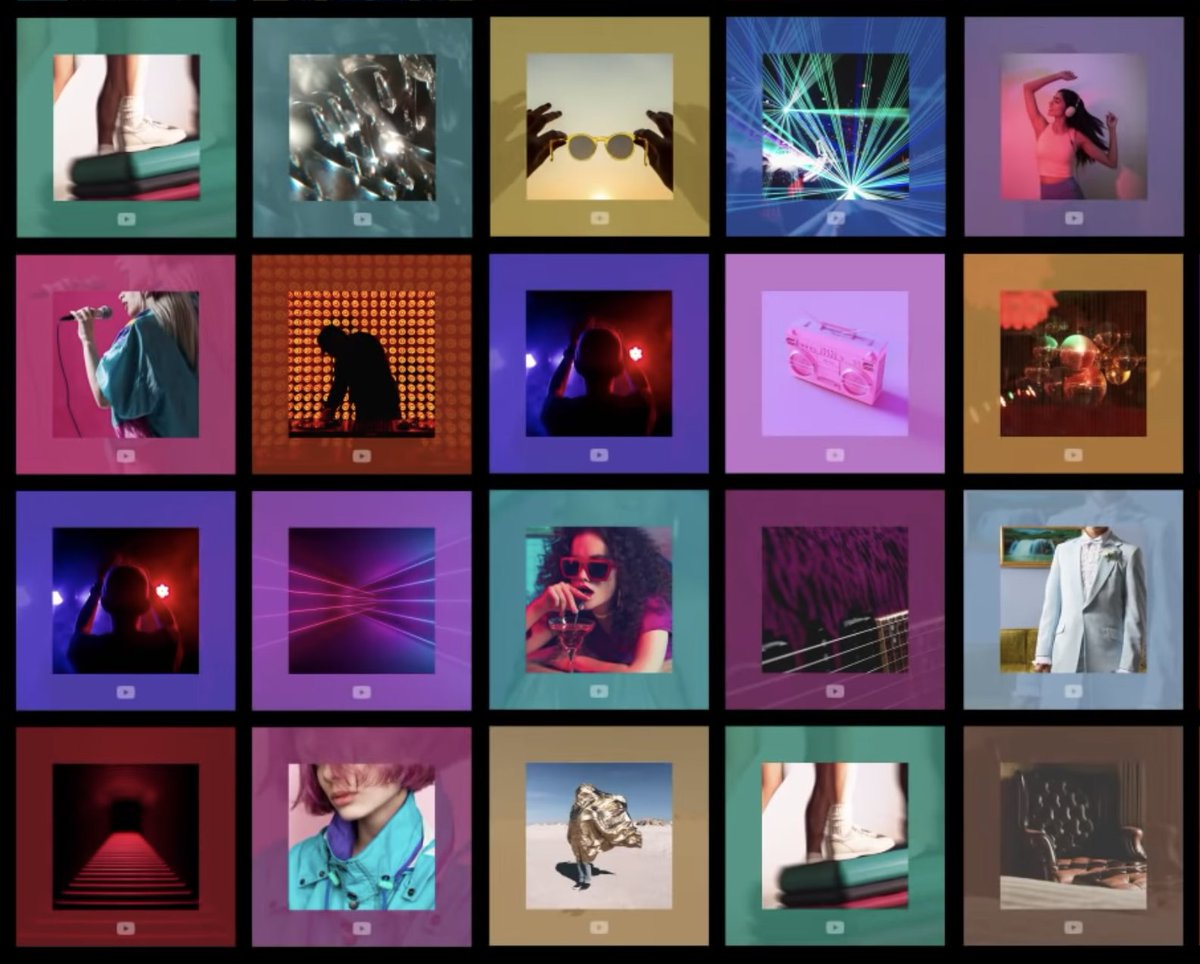 MaeganClawges's tweet image. I loved working on the playlist imagery for the new YouTube Music app. Glad all these fun colors are finally out in the world! #colorsampling #colorextraction #youtube #youtubemusic youtu.be/HCLehj1B38M