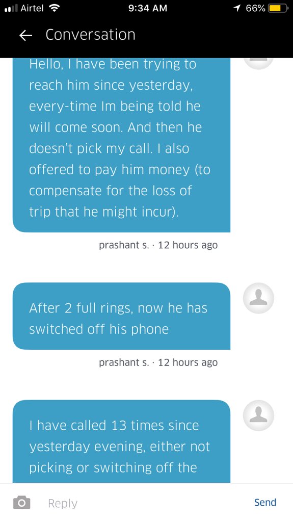prash8187's tweet photo. @aditya0788 @Uber_India @Uber @Uber_India @Uber_Support @UberINSupport #uber when r u going to help. I’m worried abt the safety of my premises. https://t.co/lvC2go3FLb