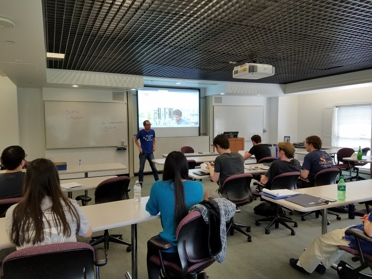 ProfSmak's tweet photo. Thx @jnyg from cool #blockchain #startup @LearningMach1 founded by @smu @smumeadows alum @chrisjagers speaking to my @smucox #cisb2388 entrepreneurship class. C u in #malta https://t.co/zHgEyZIS5M