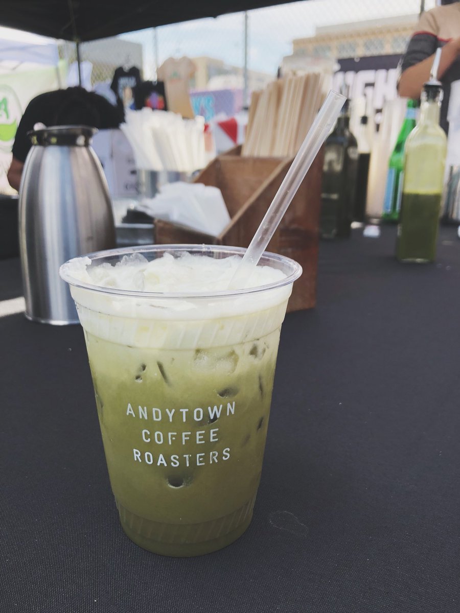 CocktailKween's tweet photo. Also, can we take a moment to admire everything i inhaled last weekend🤤 #saintmatcha #sfmatchafest #matchasf https://t.co/aaHIFx93ZX