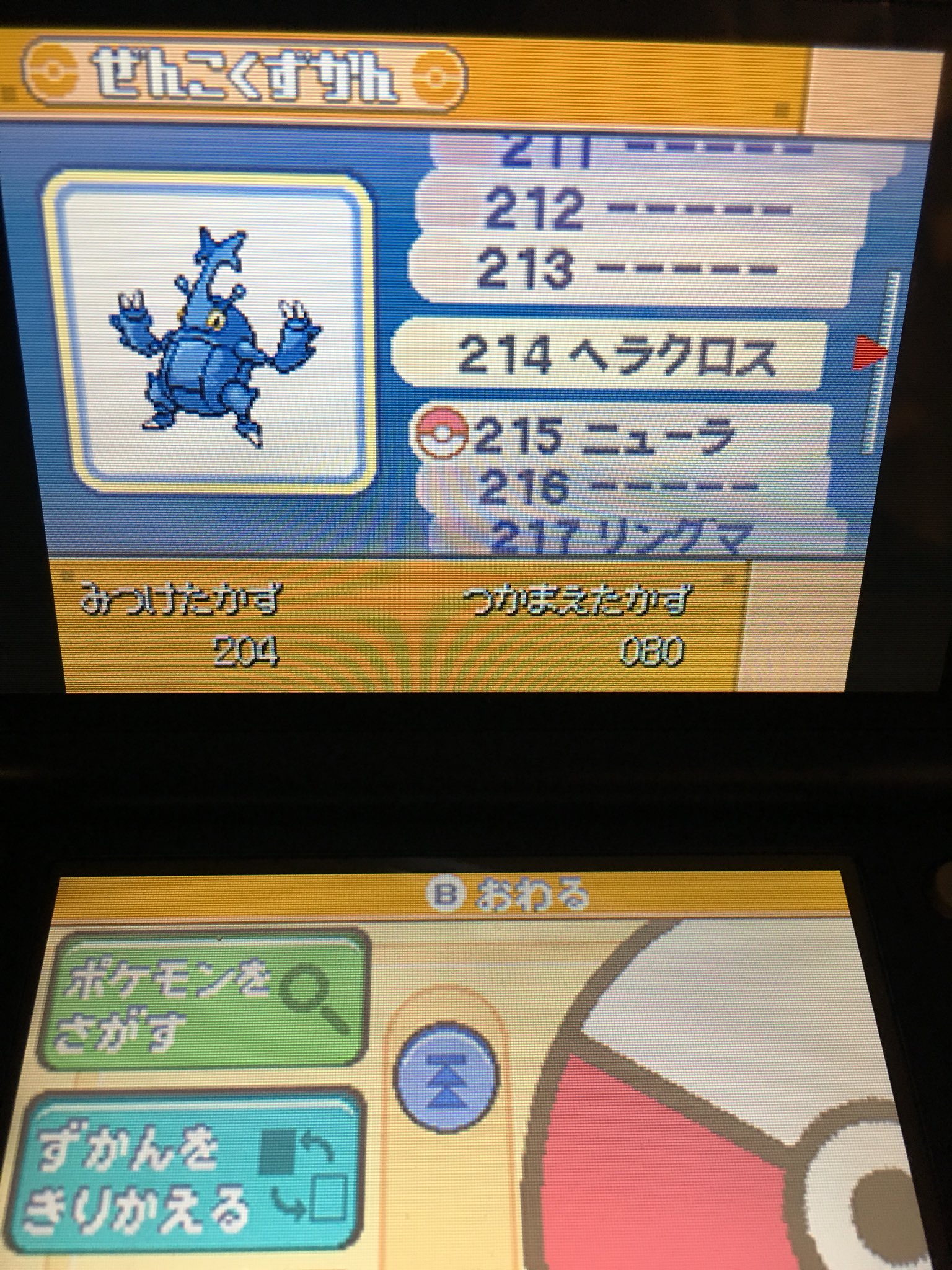 マイリキー あたいダイアモンドパールでも ヘラクロス捕まえられてないやん 早く日本においで ダイパ ポケモンgo Pokemongo T Co Gcxrlvsaok Twitter